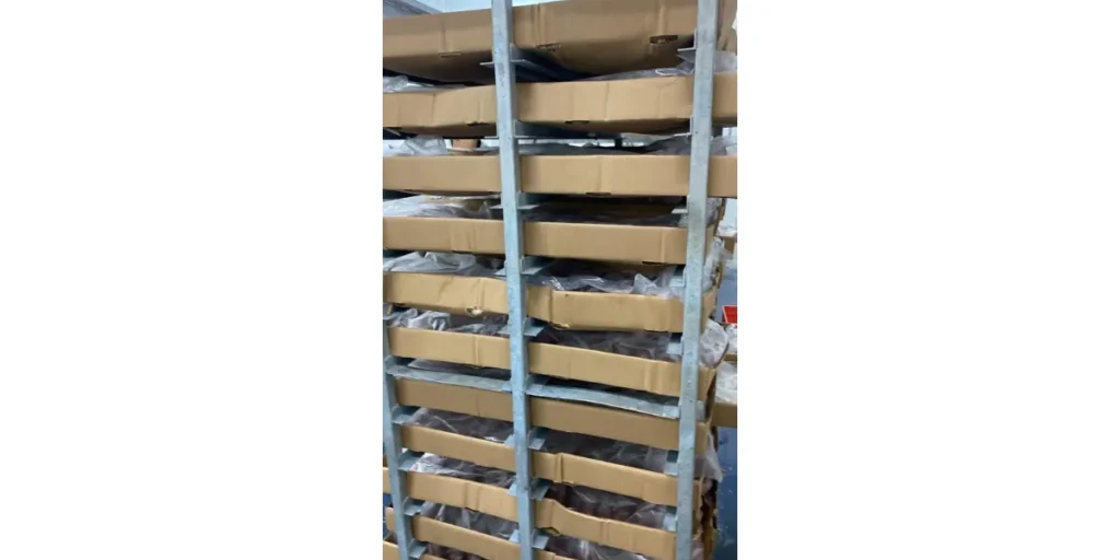 Methods of storing and freezing shrimp for export