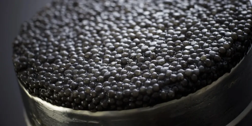 The price of beluga caviar in Iran