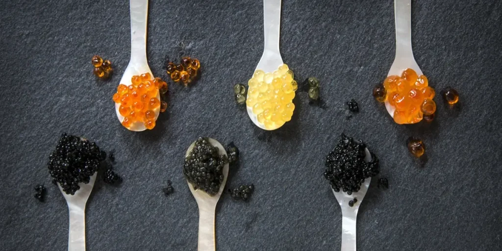 Difference caviar and roe