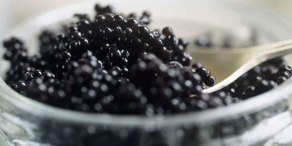 caviar serving temperature