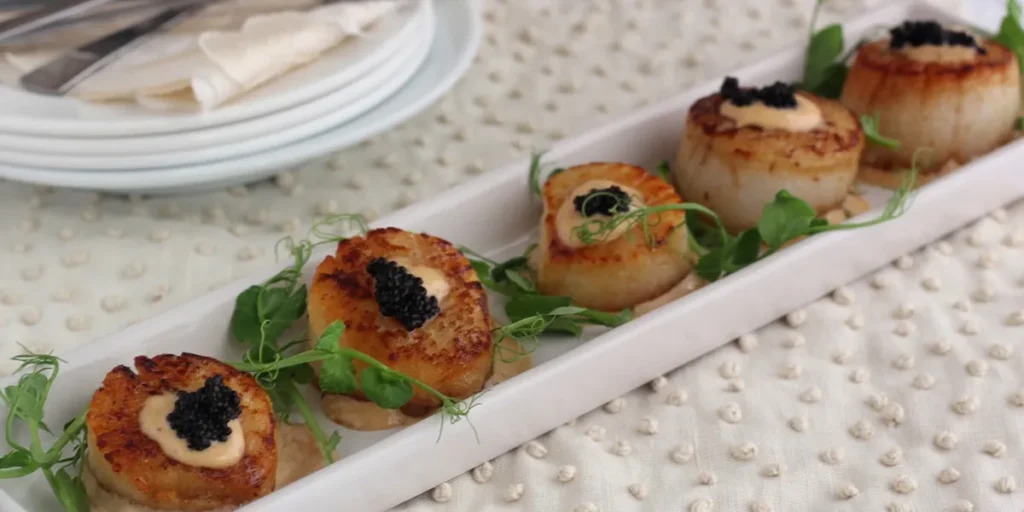 Scallops & Caviar