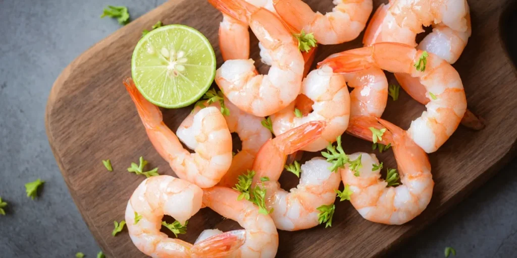 The most important difference between farmed shrimp and sea shrimp