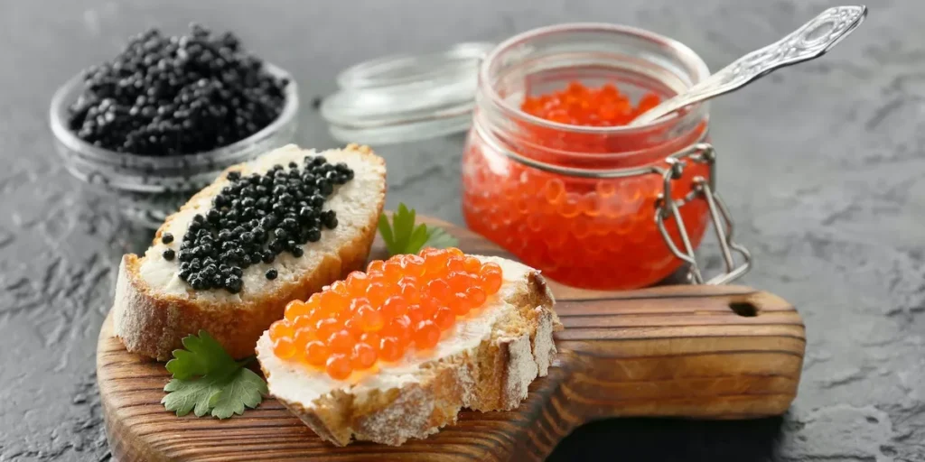 The difference between caviar and fish roe
